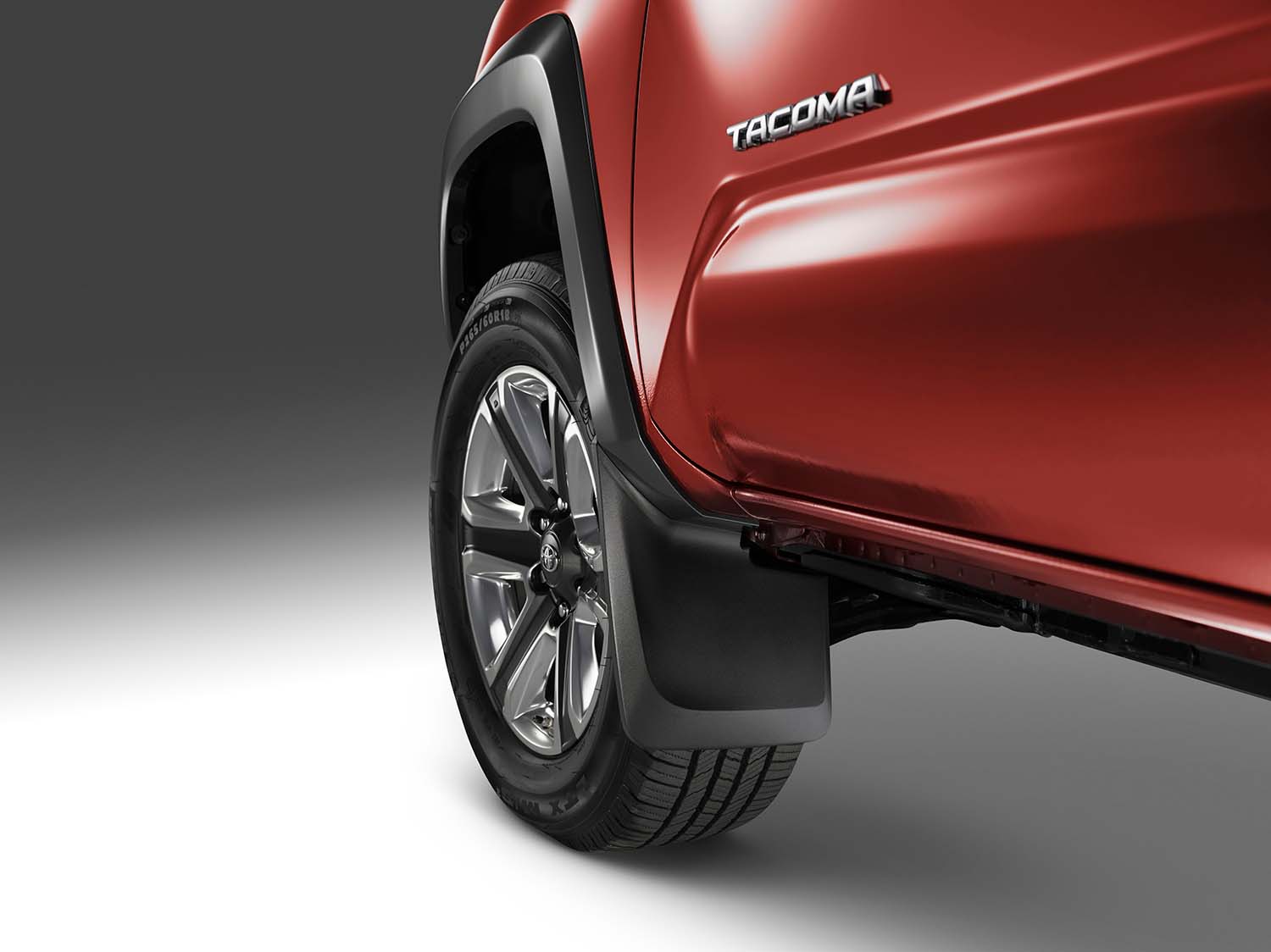 Accessories that help keep your Toyota protected at Bennett Toyota in Allentown, PA | Toyota Tacoma mudguards